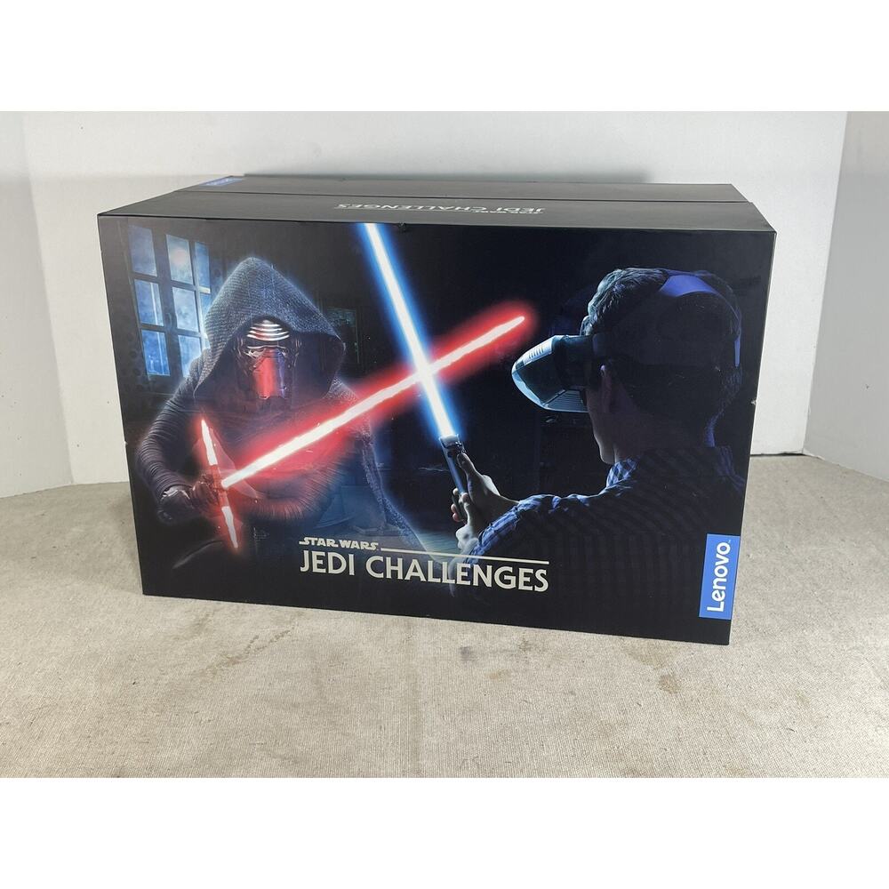 Star Wars Jedi Challenges AR Headset w/ Lightsaber Controller & Tracking Book